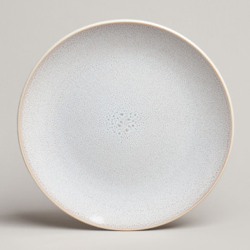 Тарелка обеденная " CROCUS" 27 см беж (мал.уп.=4шт./кор=24шт.) BRONCO 577-218
