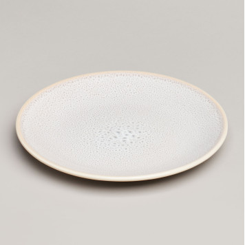 Тарелка закусочная " CROCUS" 20, 5 см беж (мал.уп.=4шт./кор=24шт.) BRONCO 577-219-1