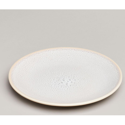 Тарелка закусочная " CROCUS" 20, 5 см беж (мал.уп.=4шт./кор=24шт.) BRONCO 577-219-1