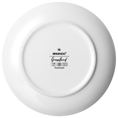 Набор посуды обеденный GRASSLAND на 4 пер. 12 пр.: 25,5 см, 20,5 см, 18 см BRONCO 579-504-4
