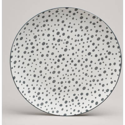 Набор тарелок обеденных "DREAMS" из 24 шт. диаметр=27 см BRONCO 582-123-3