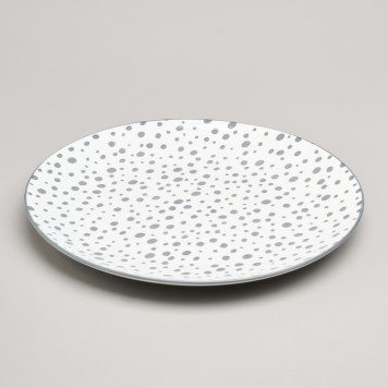 Набор тарелок обеденных "DREAMS" из 24 шт. диаметр=27 см BRONCO 582-123-4