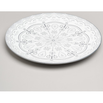 Набор тарелок обеденных "DREAMS" из 24 шт. диаметр=27 см BRONCO 582-123-7