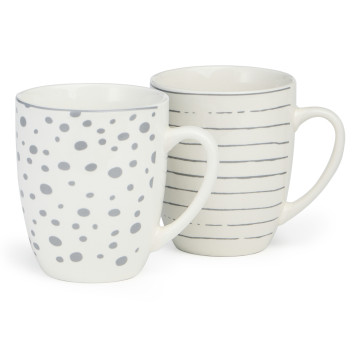 Набор кружек "DREAMS" 4 шт. 360 мл. BRONCO 582-126-1-2