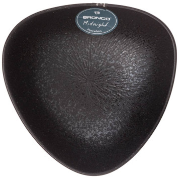 Салатник треугольный " MIDNIGHT" 500 мл 16, 5*5, 5 см (мал.=2шт./кор=36шт.) BRONCO 62-121-2