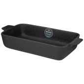 Блюдо прямоугольное с ручками "MIDNIGHT" 33,5*16,5*7 см (кор=12шт.) BRONCO 62-127