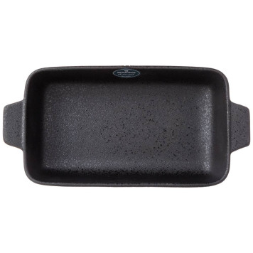 Блюдо прямоугольное с ручками "MIDNIGHT" 33,5*16,5*7 см (кор=12шт.) BRONCO 62-127-1