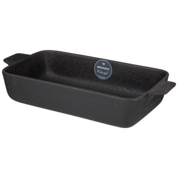 Блюдо прямоугольное с ручками "MIDNIGHT" 33,5*16,5*7 см (кор=12шт.) BRONCO 62-127