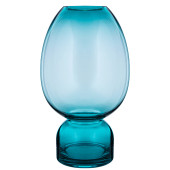 Ваза "D'ARTE" blue 16*16*28.5 cm BRONCO 694-065