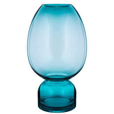 Ваза "D'ARTE" blue 16*16*28.5 cm BRONCO 694-065