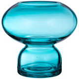 Ваза "D'ARTE" blue 15*15*13.5 cm BRONCO 694-068