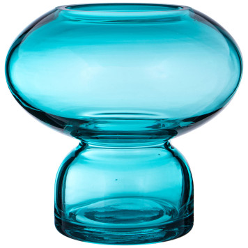 Ваза "D'ARTE" blue 15*15*13.5 cm BRONCO 694-068