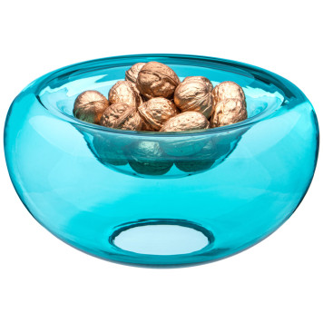 Ваза "D'ARTE" blue 26*26*13 cm BRONCO 694-072-1