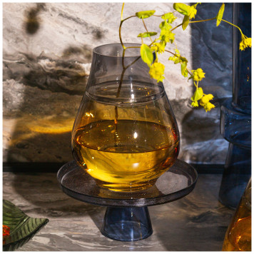 Ваза "NOVA" brown 16х20 см BRONCO 698-101-1