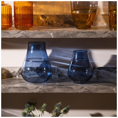 Ваза "NOVA" blue 20х25 см BRONCO 698-102-1