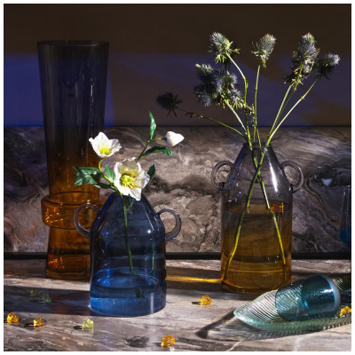 Ваза "TRENDY" brown 15х30 см BRONCO 698-114-1