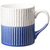 Кружка бело-синяя 530 мл (кор=36шт) BRONCO 756-400