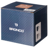 Кружка серая винтаж 470 мл (кор=36шт) BRONCO 756-411