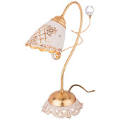 Лампа настольная "ELEGANZA" патрон e14 диаметр 14,5 см высота 35 см CAROLINE 325-121