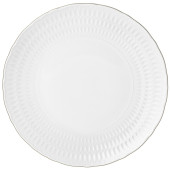 Тарелка обеденная "СОФИЯ ОТВОДКА ПЛАТИНА" 28 см мал.уп.=6 шт без упак. CMIELOW 676-146