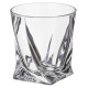 Набор для виски "КВАДРО" 7пр.: штоф+6 стаканов 850/340 мл. высота=27/10 см. (кор=3набор.) CRYSTAL BOHEMIA 669-138