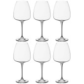 Набор бокалов для вина из 6 шт. "ALIZEE/ANSER" 770 мл высота=25 см (кор=4набор.) CRYSTAL BOHEMIA 669-191