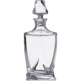 Графин "КВАДРО" 850 мл. высота=28 см. (кор=1шт.) CRYSTAL BOHEMIA 669-208
