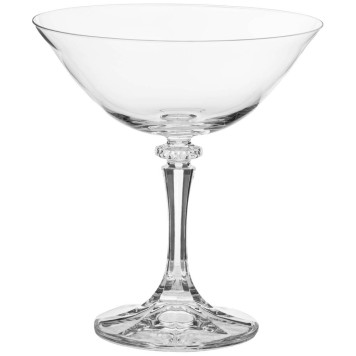 Набор бокалов для коктейлей из 6 шт. "BRANTA" 180 мл. CRYSTALITE BOHEMIA 669-243-1