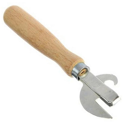 1521/883-346 Нож консервный многоф. Штык с дерев.ручкой