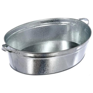 Таз 23л овальный оцинк. Лысьва