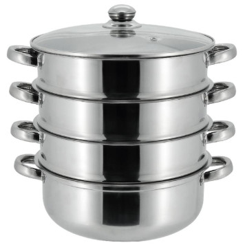 1711 DO Мантоварка Добрыня (26см, 3 сетки)