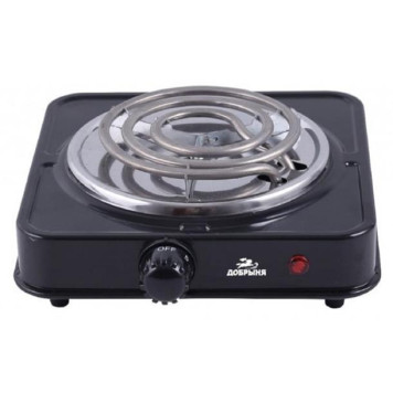Плитка электрическая (1 конф.) Добрыня DO-2205B черная