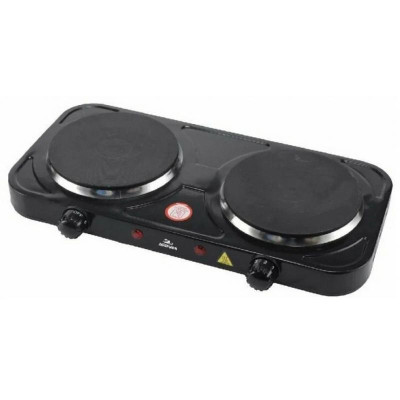 Плитка электрическая (2 конф.) Добрыня DO-2208B черная