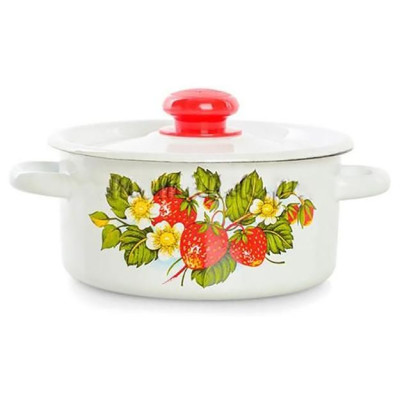 С1610 Кастрюля (2.0л, цилиндр) эмаль