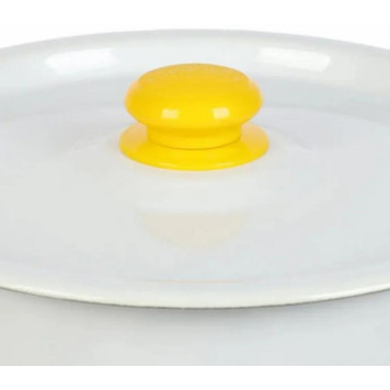 С1722.3*118 Позница-Мантоварка 9.0л эмал., Каприче, 3 вставки, с пластм. кнопкой-5