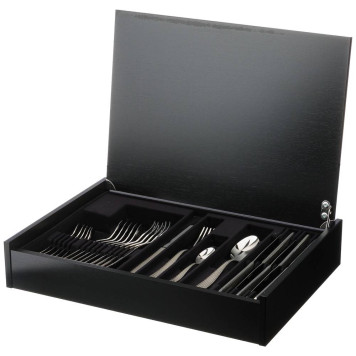 Набор столовых приборов "INFINITY MONOGRAM" на 6 персон 24 пр. EME 638-019-1