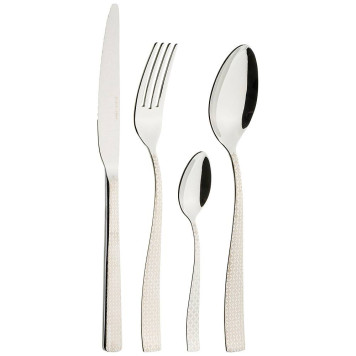 Набор столовых приборов "INFINITY MONOGRAM" на 6 персон 24 пр. EME 638-019