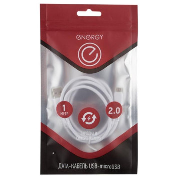 006288 Кабель Energy ET-05 USB/MicroUSB, белый-1