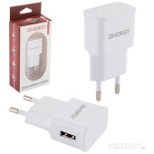 006294 Сетевое зарядное устройство Energy ET-09, 1 USB разъем, белый 006294 Сетевое зарядное устройство Energy ET-09, 1 USB разъем, белый
