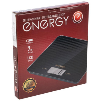 Весы кухонные Energy EN-432 оранжевый (102912)-4
