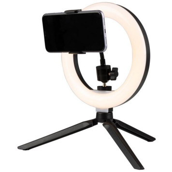 103375 Кольцевая светодиодная лампа Energy EM-009 Pro c штативом