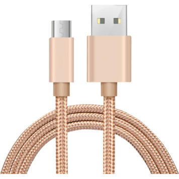104099 Кабель Energy ET-28 USB/MicroUSB, золотой