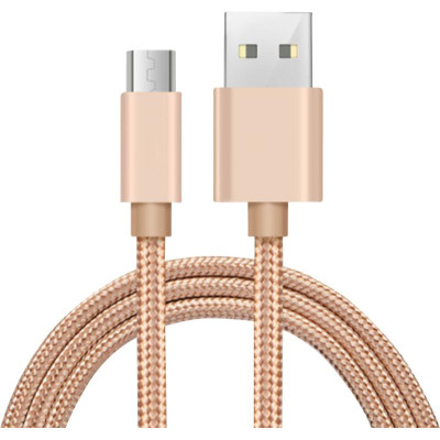 104099 Кабель Energy ET-28 USB/MicroUSB, золотой