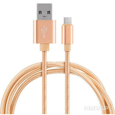104100 Кабель Energy ET-28 USB/Type-C, золотой