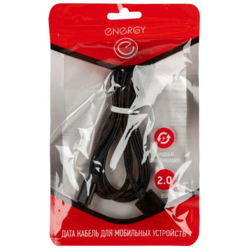 104102 Кабель Energy ET-25 USB/MicroUSB, черный-1