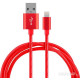 104104 Кабель Energy ET-26 USB/Lightning, (для продукции Apple) красный