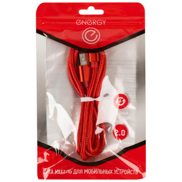 104104 Кабель Energy ET-26 USB/Lightning, (для продукции Apple) красный-1