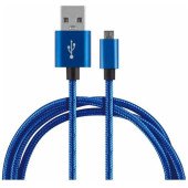 104108 Кабель Energy ET-27 USB/MicroUSB, синий 104108 Кабель Energy ET-27 USB/MicroUSB, синий