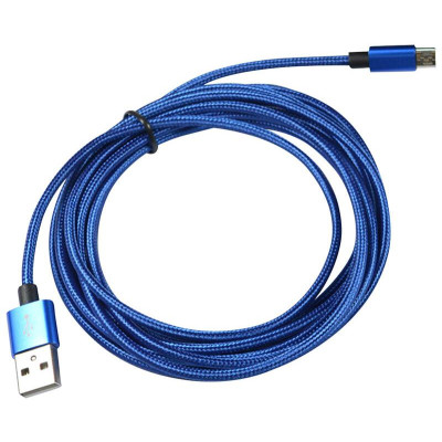 104108 Кабель Energy ET-27 USB/MicroUSB, синий-1