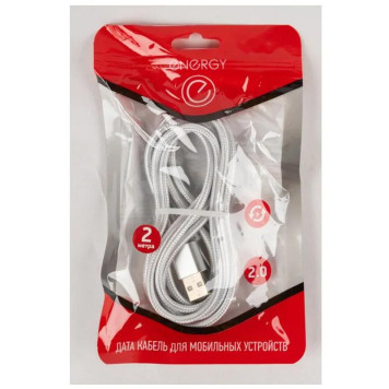 104110 Кабель Energy ET-29-2 USB/Lightning, (для продукции Apple) серебро-1